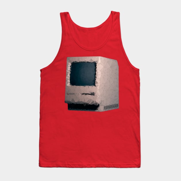 Low Poly Macintosh Plus Tank Top by TRIME